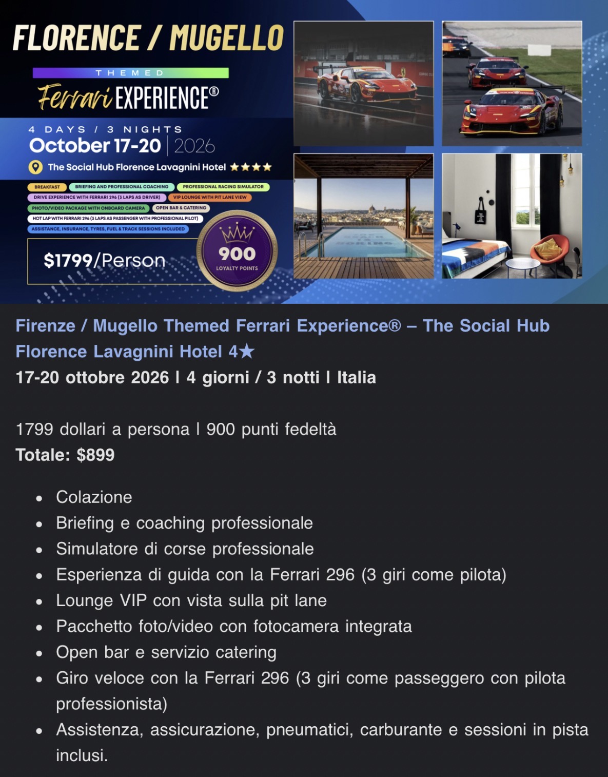 Firenze / Mugello Ferrari Experience